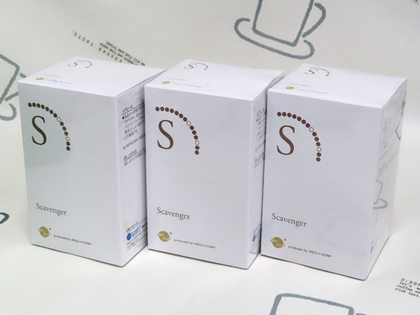 ☆メグビー S/スカベンジャー 120g×3箱 イチョウ緑葉エキス♪