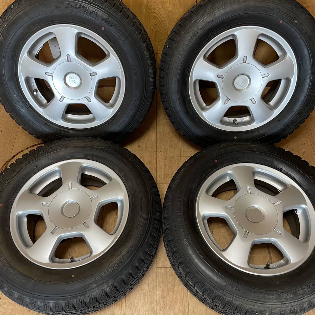 5穴 マルチ ホイール 15インチ アルミホイール ファルケン FALKEN 215 