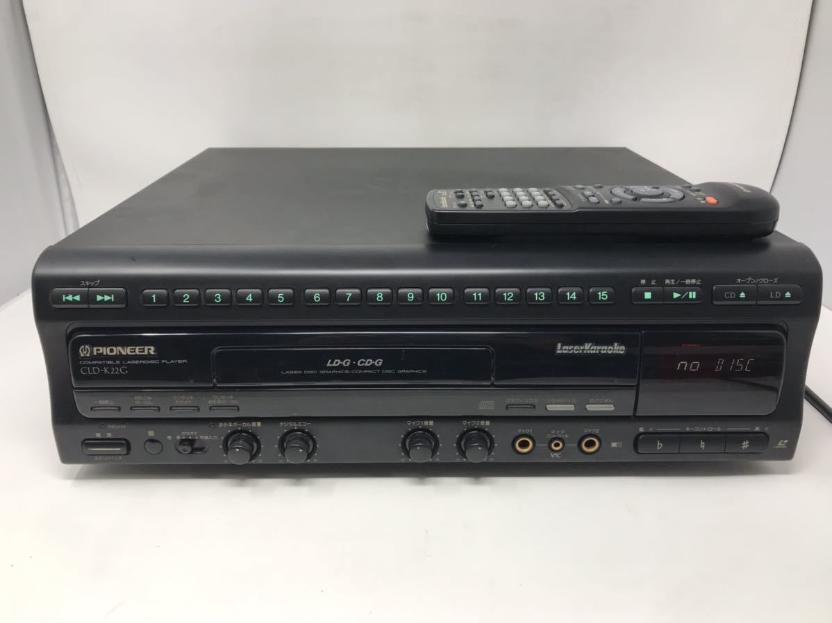 PIONEER パイオニア CLD-K22G LD/CDプレーヤー PIONEER パイオニア CLD-K22G LD/CDプレーヤー PIONEER パイオニア CLD