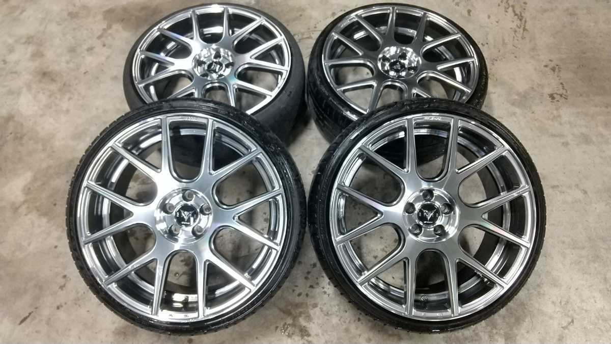 WORK work RYVER ワーク 19インチ 4本セット レイバー 中古 ホイール 