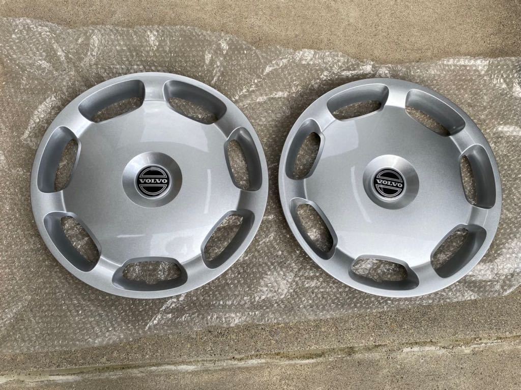 未使用2枚セット☆ボルボ純正 ホイール キャップ 15インチ☆VOLVO 