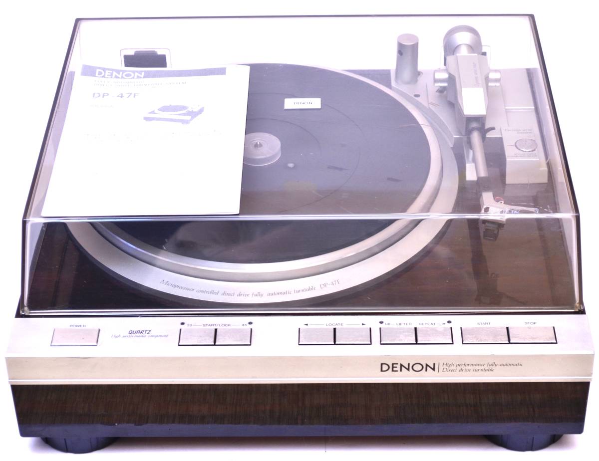 DENON DP-47F フルオート レコードプレーヤー DP-47Fの仕様 フルオート 