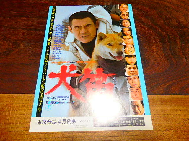 映画チラシ 96 犬笛 菅原文太 北大路欣也 原田芳雄 竹下景子 酒井和歌子 三船敏郎 その他 売買されたオークション情報 Yahooの商品情報をアーカイブ公開 オークファン Aucfan Com