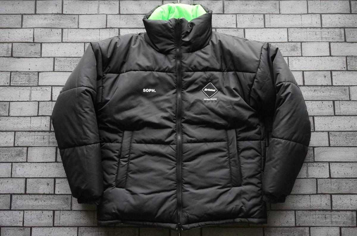 SOPH F.C.Real Bristol REVERSIBLE BIG EMBLEM PADDED BLOUSON FCRB 