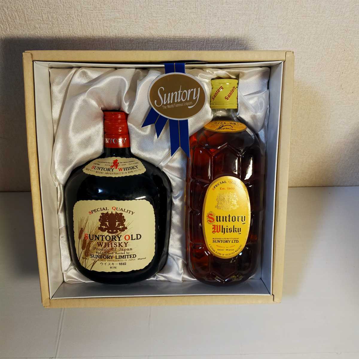サントリー オールド特級 角瓶特級 エルク1級 ウイスキー 3本セット