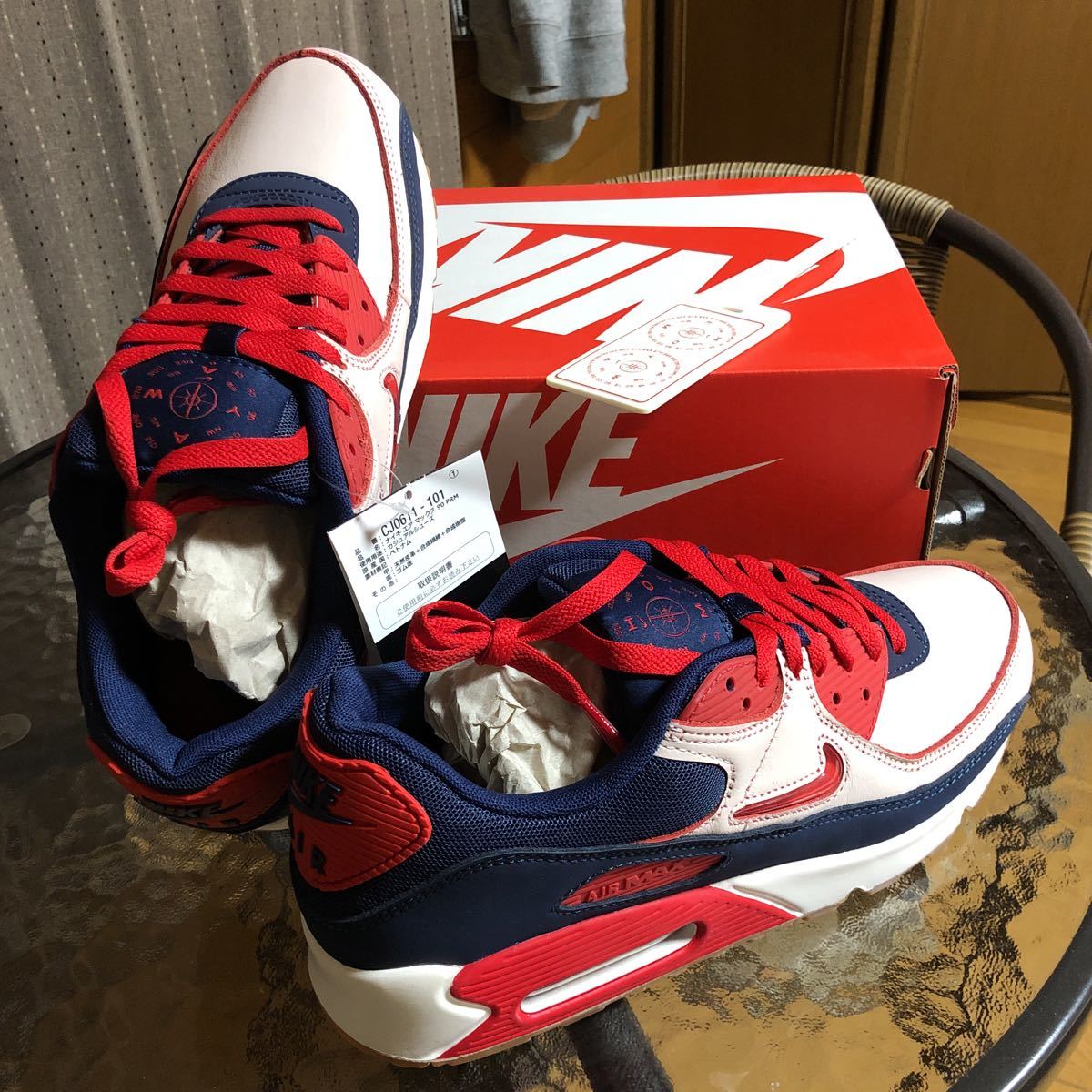 驚きの破格値，100%新品 ナイキ AIR MAX 90 PRM 27.5センチ(27.5cm)｜売買されたオークション情報、yahooの商品情報をアーカイブ公開 - オークファン 27.5cm