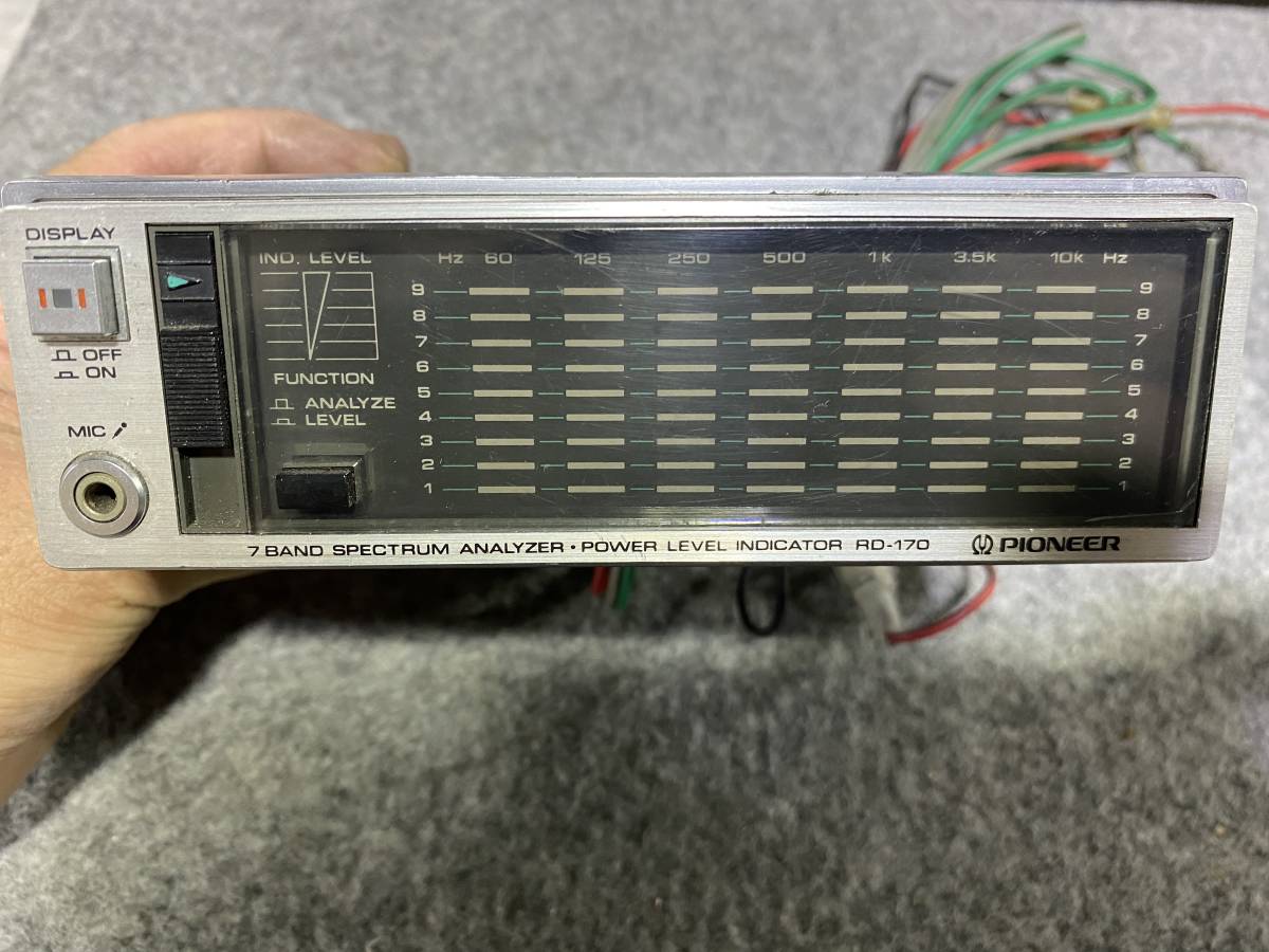 パイオニア 当時物 RD-150 レベルインジケーター ロンサムカーボーイ 