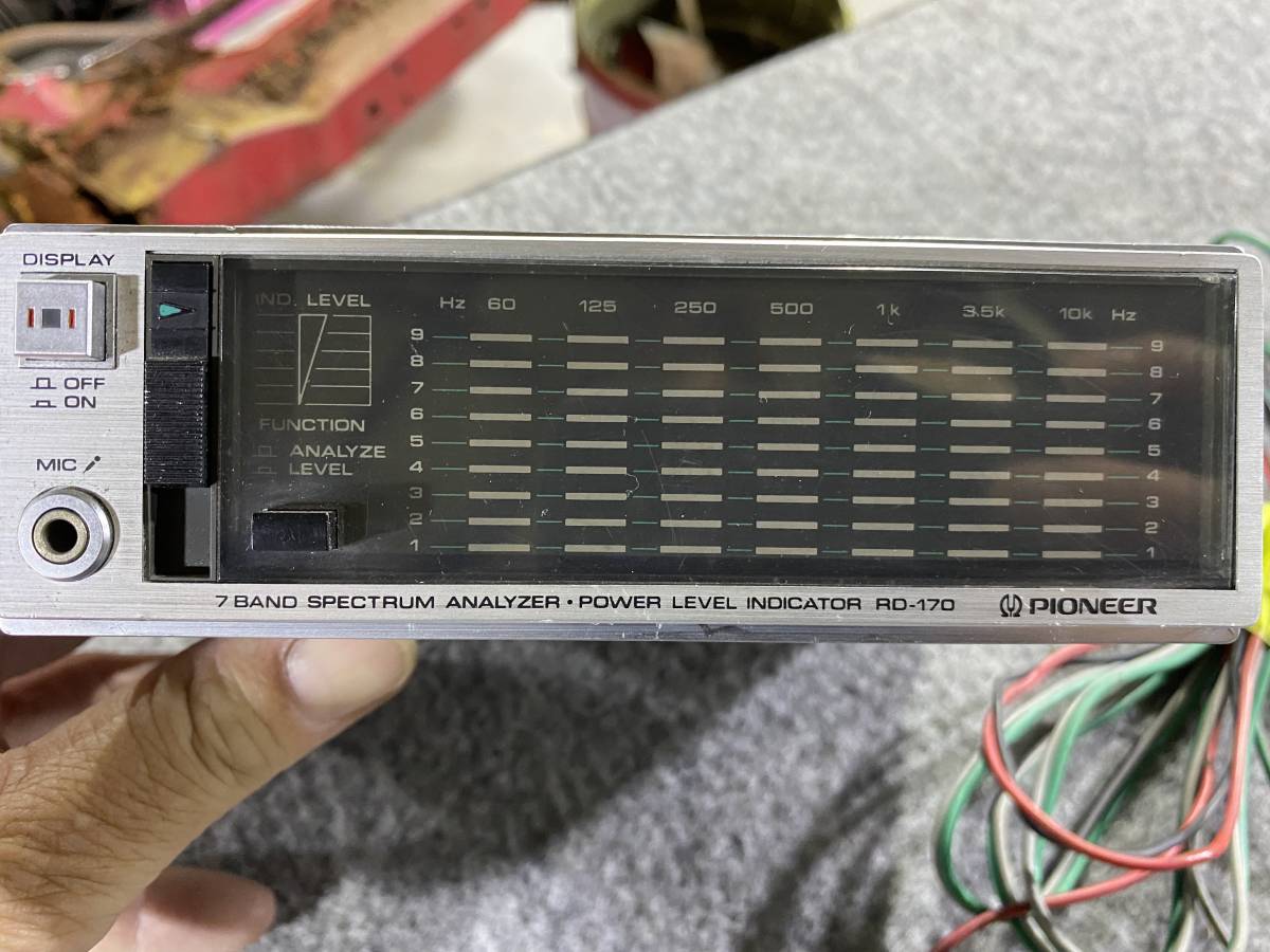 パイオニア 当時物 RD-150 レベルインジケーター ロンサムカーボーイ 