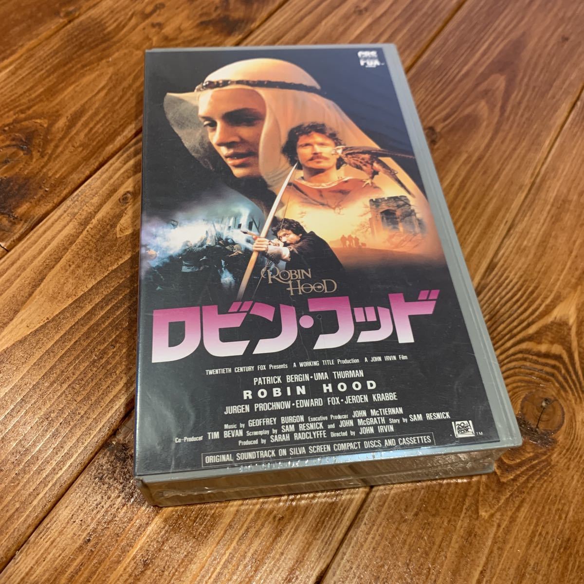 Vhs ビデオテープ ロビン フッド パトリック バーギン ウマ サーマン ジェロン クラッペ ユルゲン プロホノフ 字幕版 売買されたオークション情報 Yahooの商品情報をアーカイブ公開 オークファン Aucfan Com