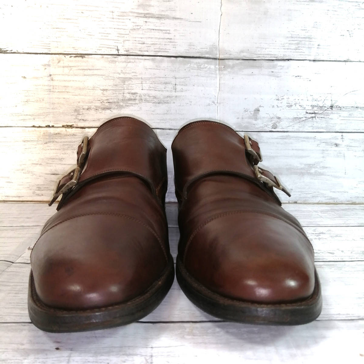 santoni タブルモンクストラップ　ストレートチップ サントーニ ダブルモンクストラップ ストレートチップ ダブルバックル ドレスシューズ サントーニのダブルモンクストラップをレビュー！手染めの色彩が