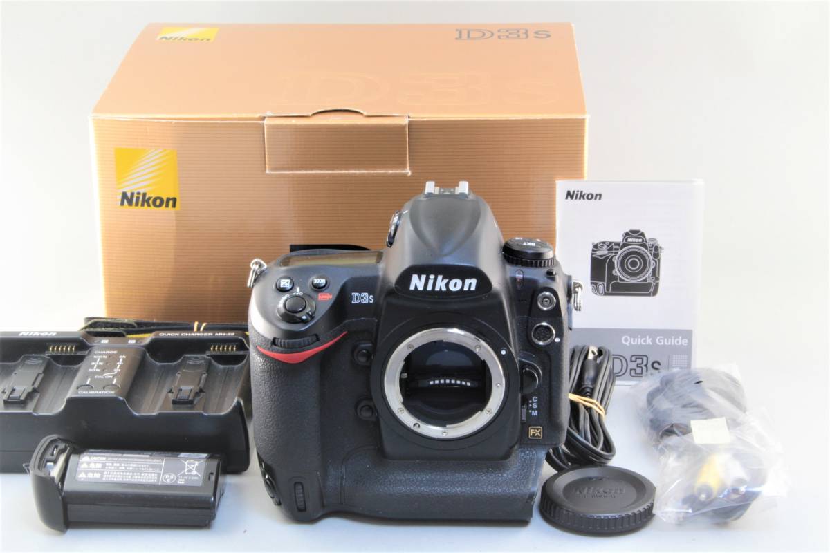 B+ (並品) Nikon ニコン D3s ボディ フルサイズ 元箱 初期不良返品無料 領収書発行可能