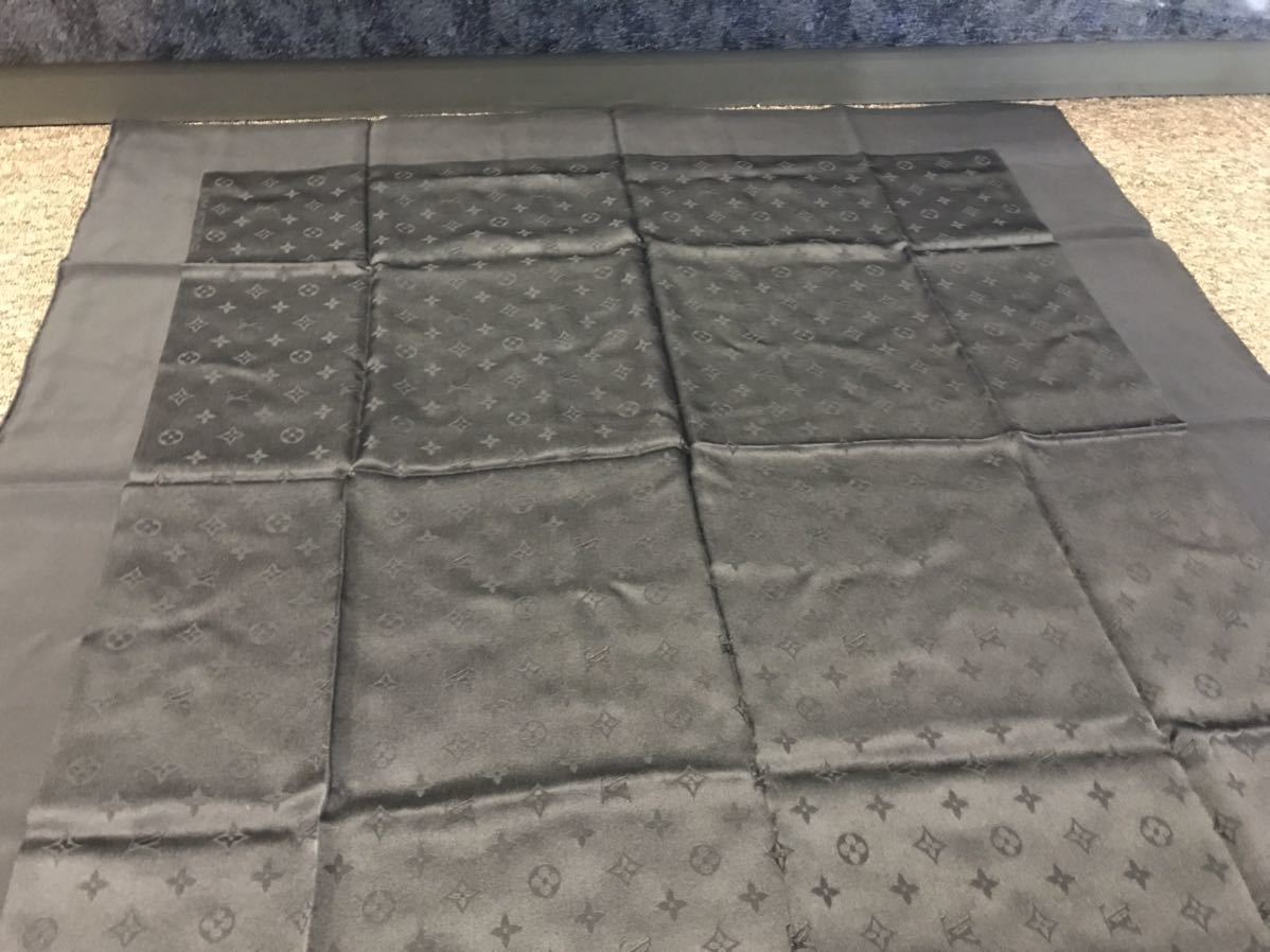 louis vuitton ルイヴィトン 大判 スカーフ モノグラム シルク