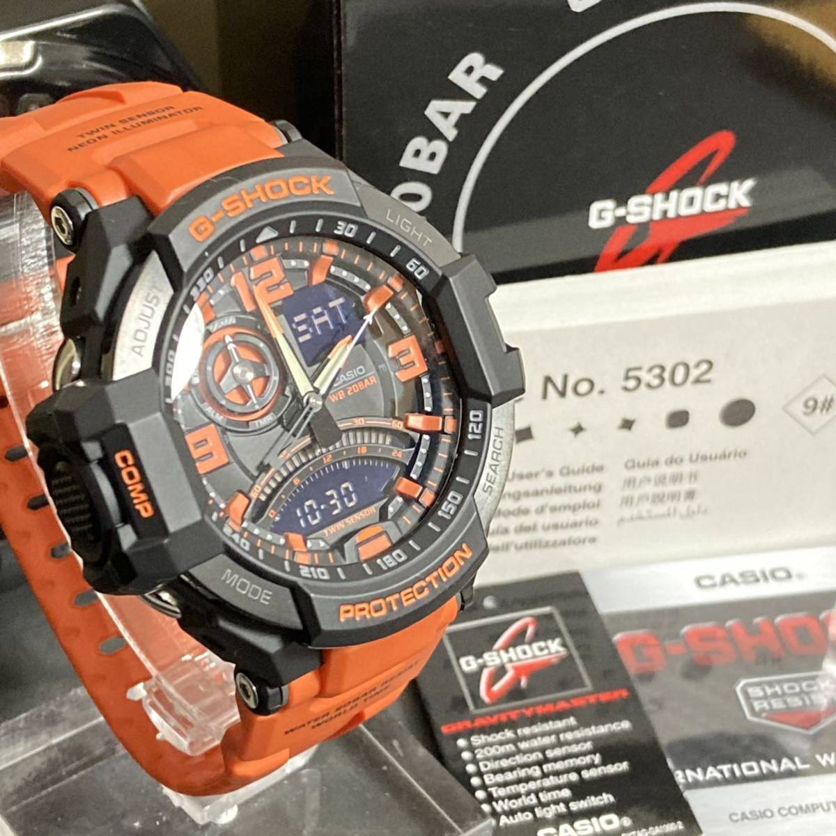 GA-1000-4A G-SHOCK スカイコックピット Sky Cockpit Casio G-BRIDGES 
