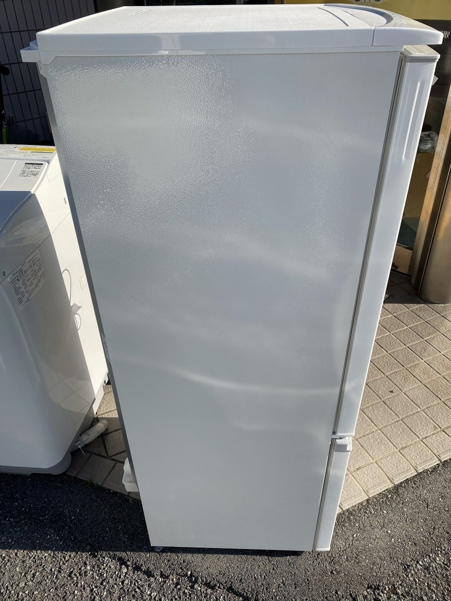 □綺麗【SHARP シャープ SJ-17E7-KW ノンフロン冷凍冷蔵庫 167L