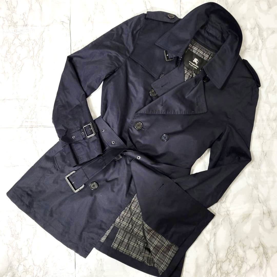 Burberry ネイビー 見失っ ブレザー 上着 XL