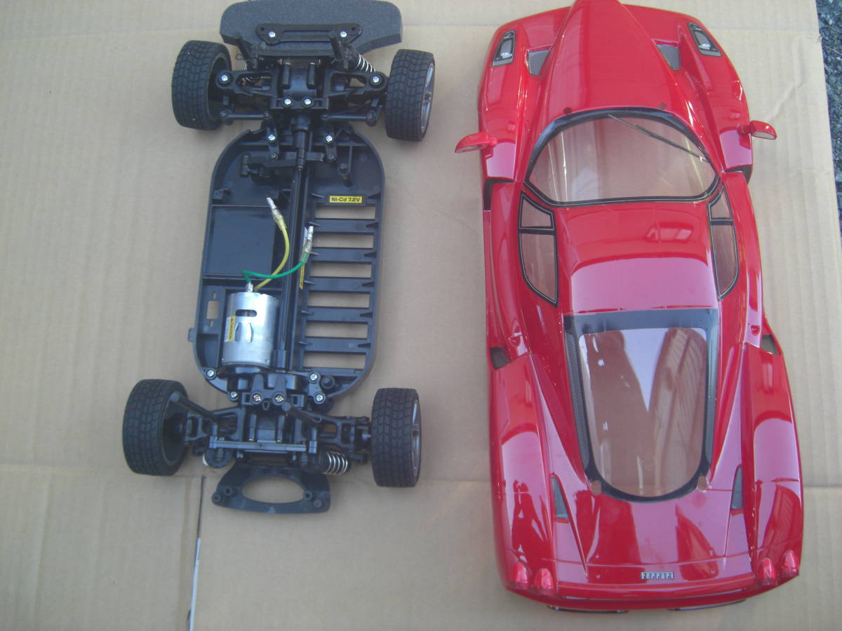 タミヤ エンツォフェラーリ 1/10スケール ジャンク品 デアゴスティーニ