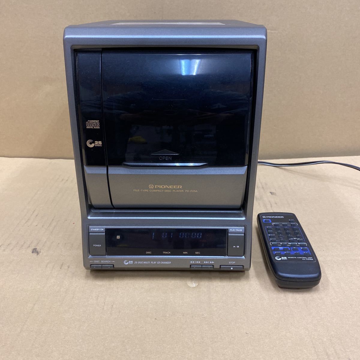 Pioneer PD-F25A 25枚ファイルタイプCDプレーヤー パイオニア : PD-F25