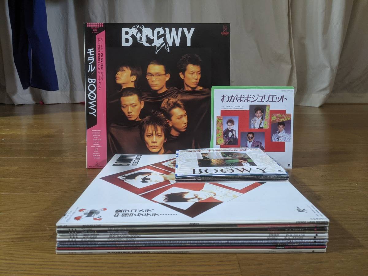 氷室京介 美品BOOWY レコード セット⁄⁄LP⁄布袋寅泰⁄DVD⁄