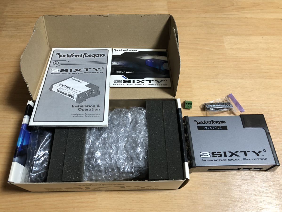 ショッピングオンライン ロックフォードDSP 3SIXTY.2 と 3SIXTY 2機
