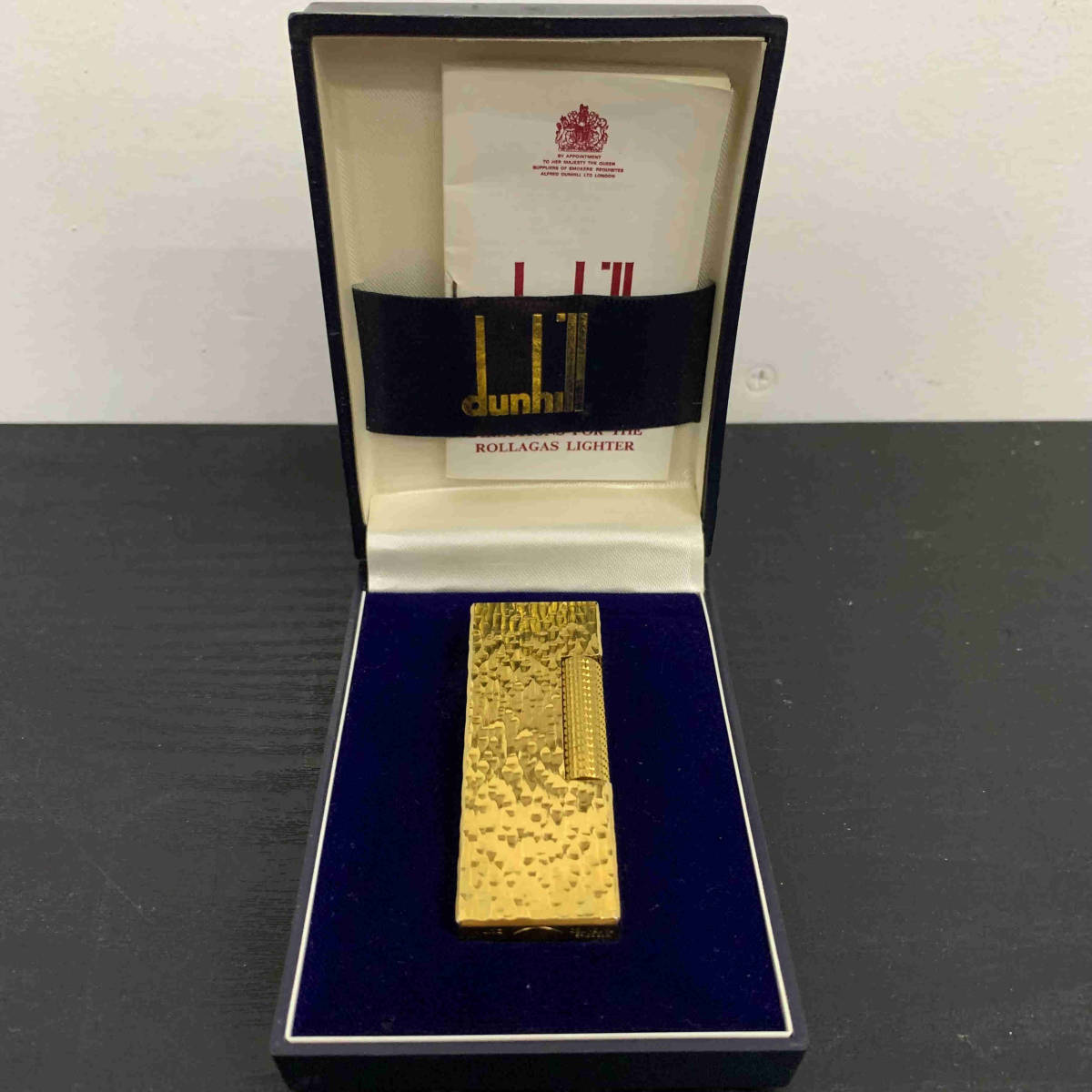 ダンヒル dunhill ゴールド | ガスライター オイルライター ブラック 