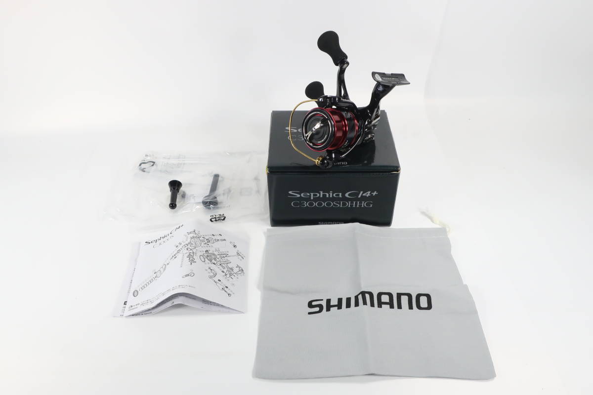 1497 中古 シマノ 17セフィア CI4+ C3000 SDH HG 03714 スピニングリール