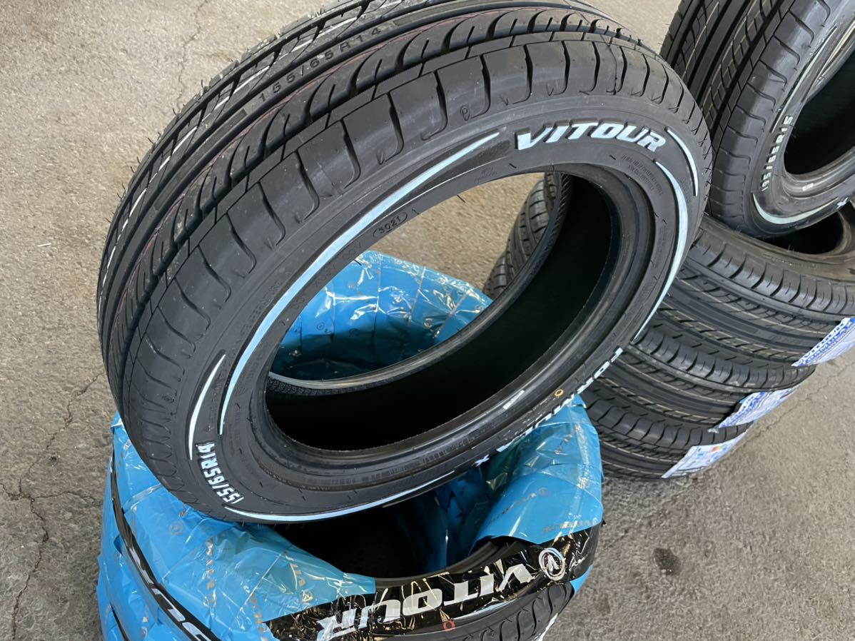 ホワイトレタータイヤ155 65r14 4本セット ミラジーノ N Box ゼスト ハイゼットなどに 新品 売買されたオークション情報 Yahooの商品情報をアーカイブ公開 オークファン Aucfan Com
