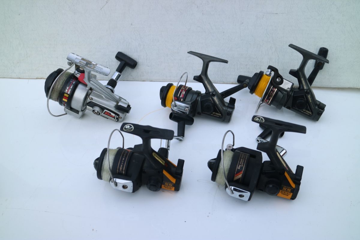 スピニングリール まとめ売り 5点 Daiwa ダイワ ST900P/ST-700M/SS1000 釣具 吊り具 フィッシング 'ZA973