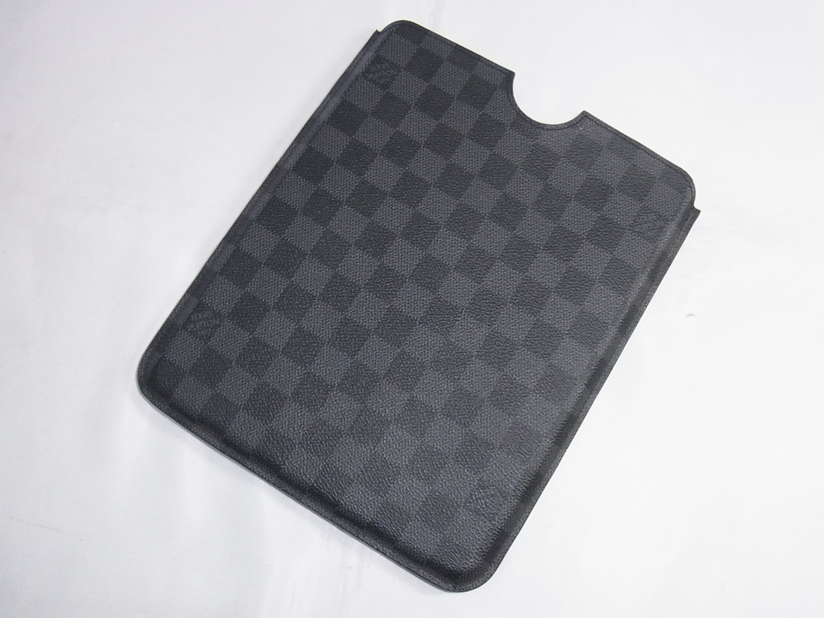 ルイヴィトン LOUIS VUITTON ipadケース ダミエ・グラフィット N63105