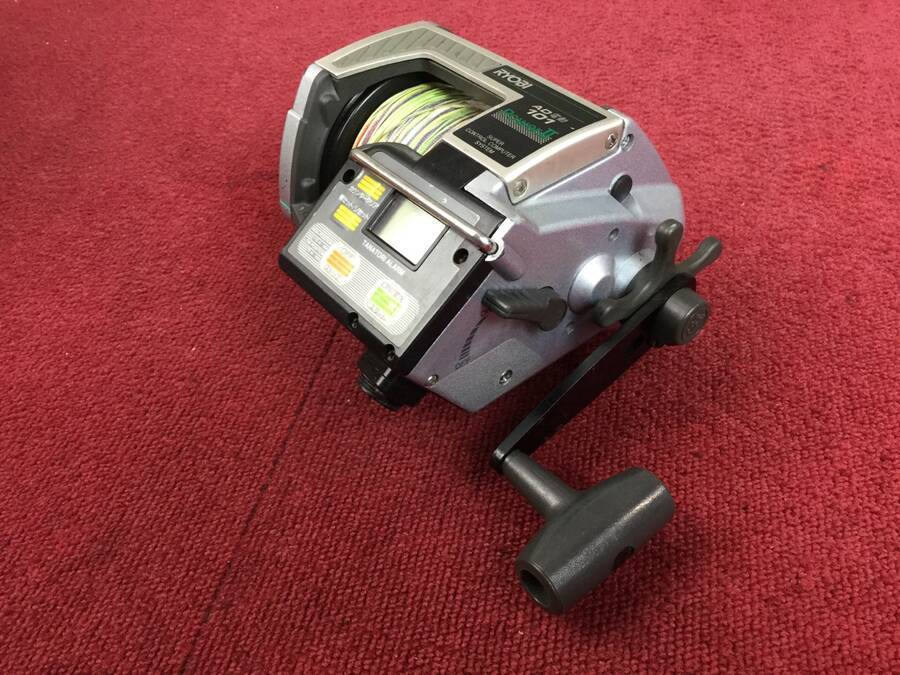 RYOBI AD電動101 PowerⅡ 電動リール＊現状品 RYOBI AD電動101 電動リール