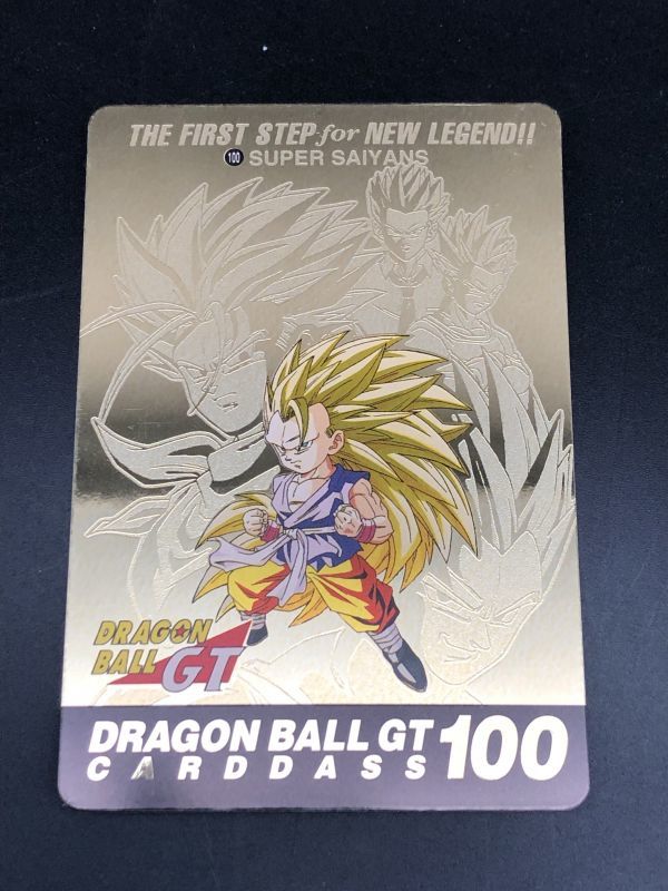 ドラゴンボール本弾　GT NO.100 ドラゴンボール GT カードダス 本弾 第28弾 No.100 SUPER SAIYANS