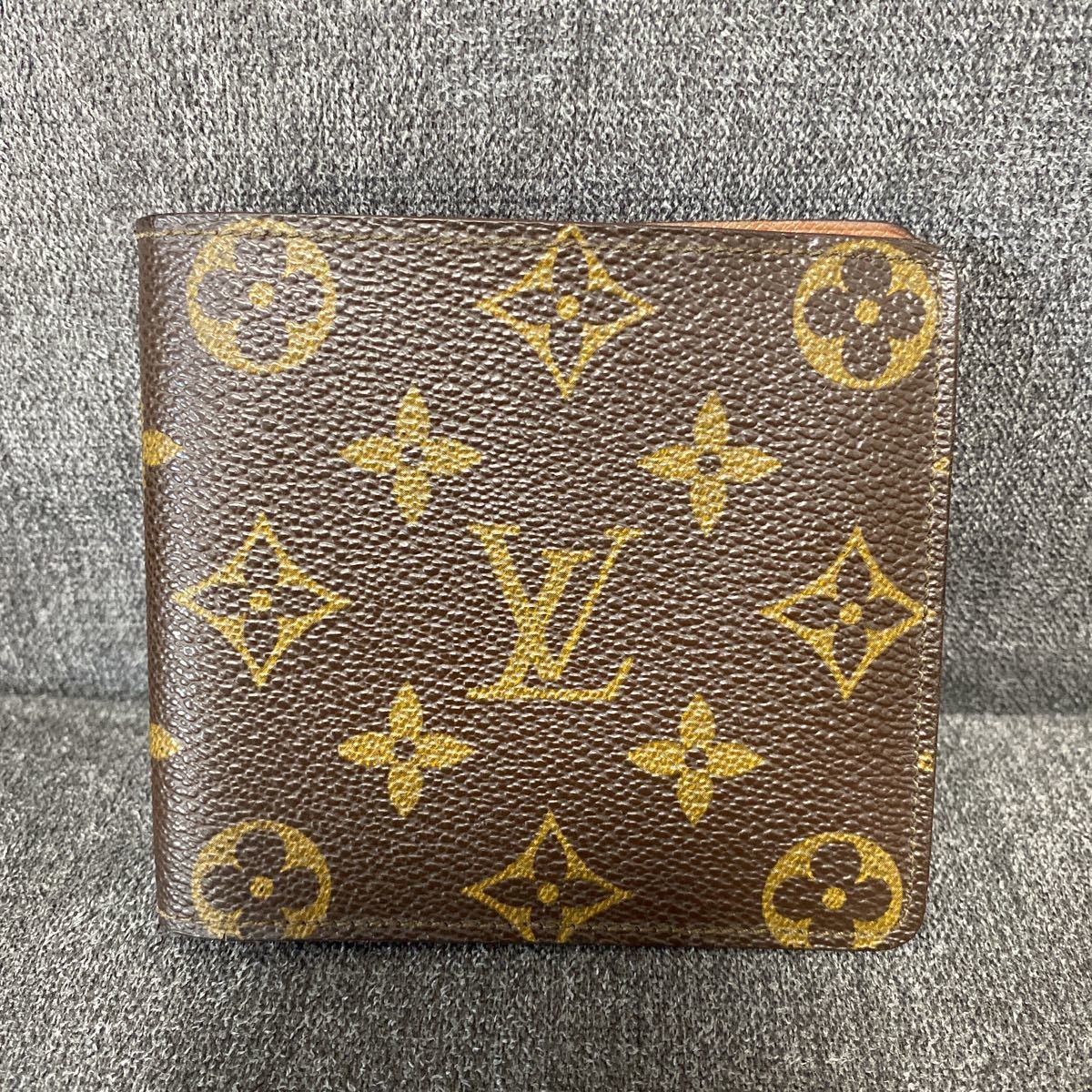 LOUIS VUITTON ルイヴィトン LV モノグラム 二つ折り財布 小銭入れ お