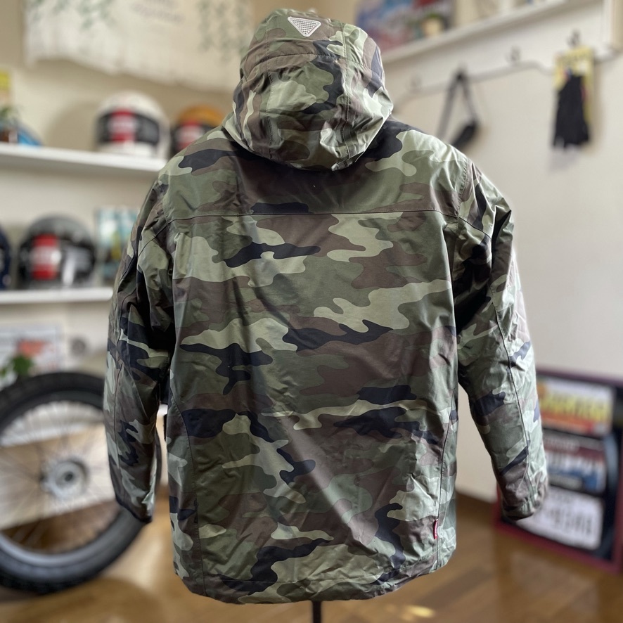 RSタイチ TAICHI 迷彩柄ウインタージャケット Lサイズ RS TAICHI バイクジャケット プロテクター入り カモフラ 迷彩 15 RS