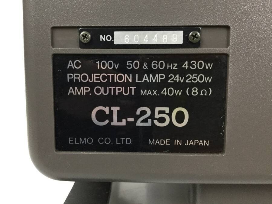 ELMO 16mm 16-CL projectors – 日本からの映写機 Motion Picture