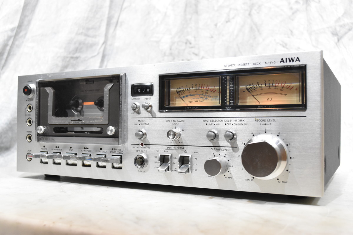 Victor ビクター TD-V721 3ヘッドデッキ ステレオカセットデッキ 通電