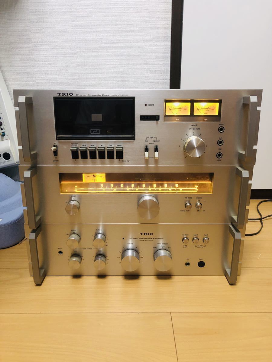 希少!! TRIO トリオ KA-3100G KT-3100G KX-3700G オーディオ アンプ