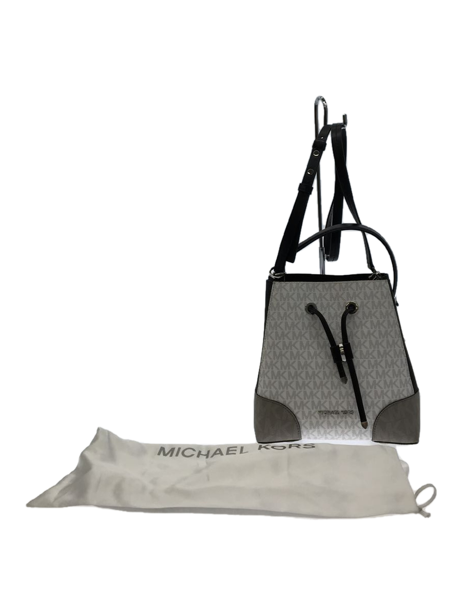 MICHAEL KORS◇ショルダーバッグ/レザー/ホワイト/2way/袋付属 MICHAEL 