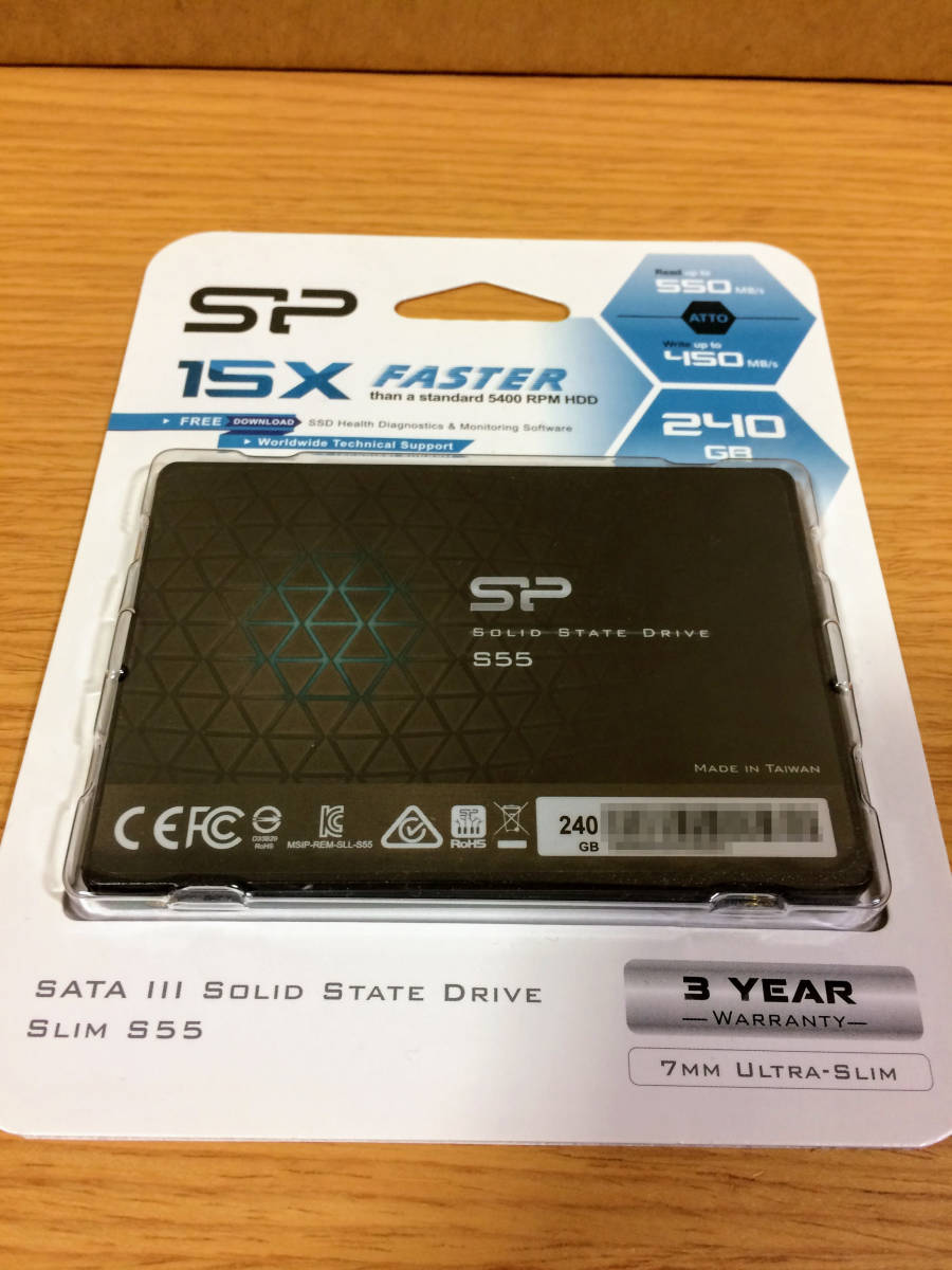 Silicon Power SATA 240GB SSD S55 SP240GBSS3S55S25