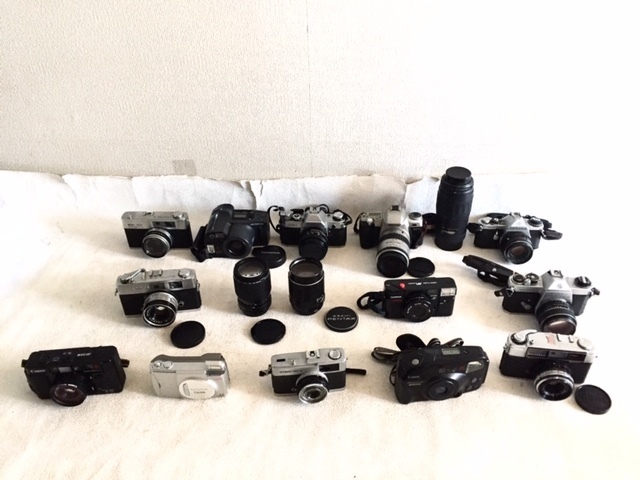 T 動作未確認 コニカ ビッグミニ Konica Bigmini フィルムカメラ