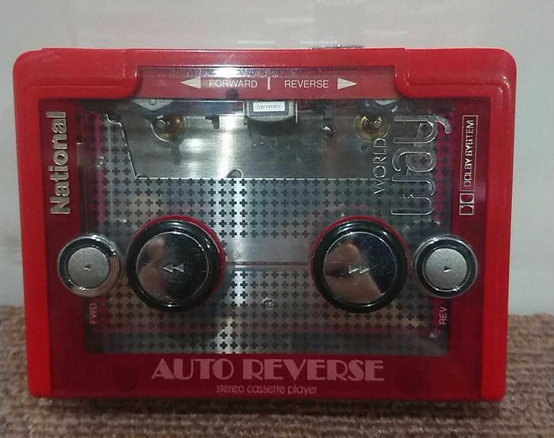 National ポータブルカセットプレーヤー　RQ-R1 world way ナショナル WORLDway カセットプレーヤー RQ-R1 本体のみ ジャンク品