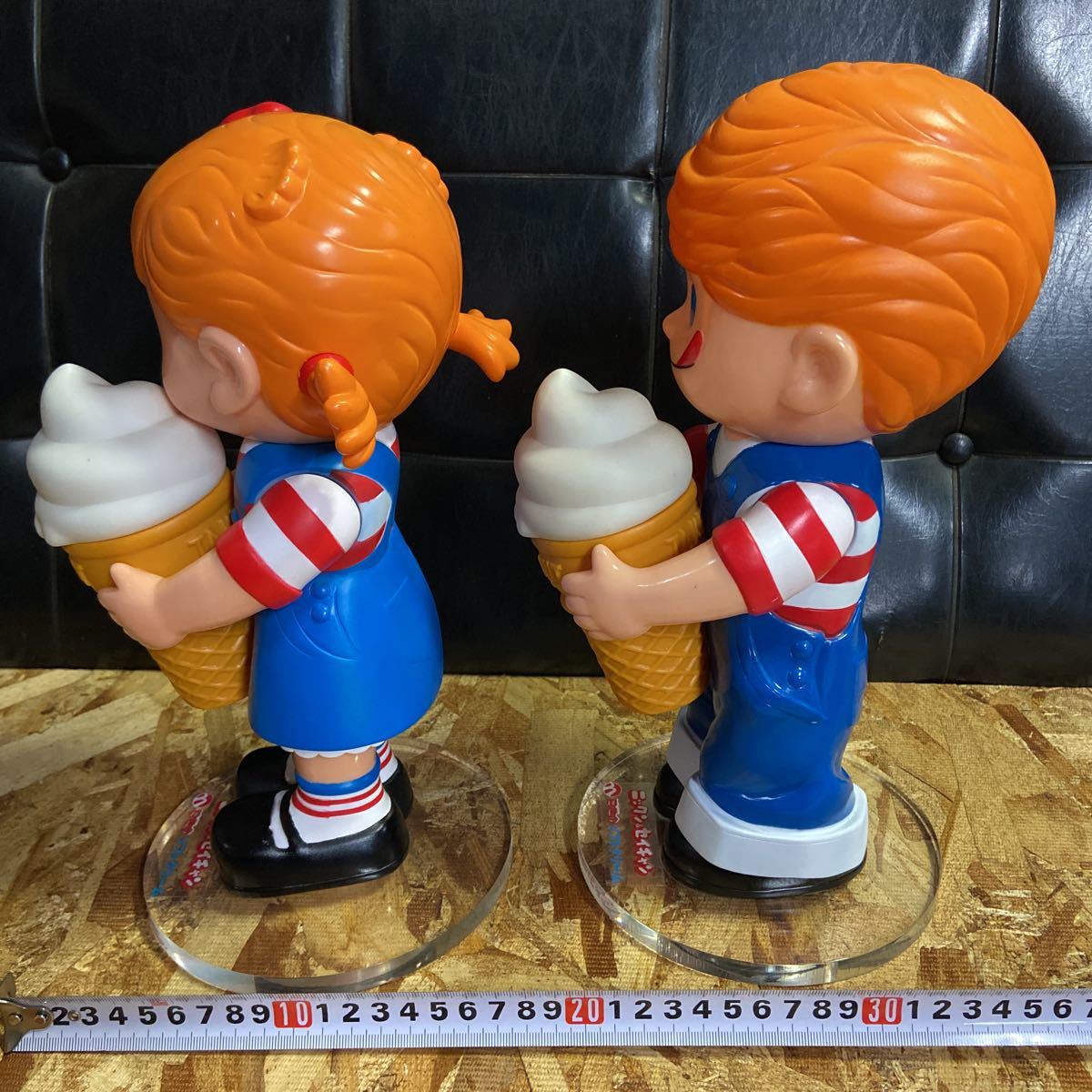 非売品】ニックン ＆ セイ チャン 日世 ソフトクリーム 昭和レトロ 