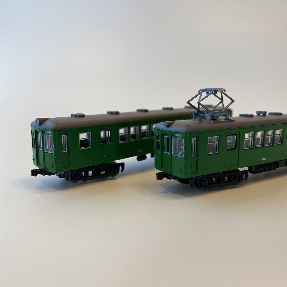 鉄道コレクション 東京急行3600系 2両セット 東急 鉄コレ改造 東急3600