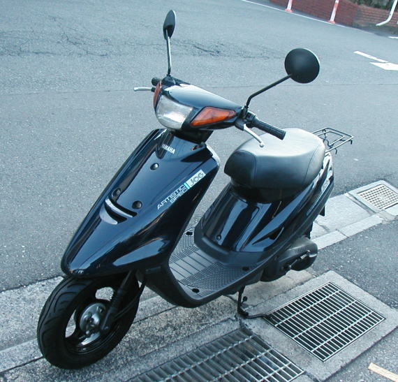 ネット販壳 ヤマハ ARTISTC SPEC JOG ジョグ 実働 2サイクル ブルー 