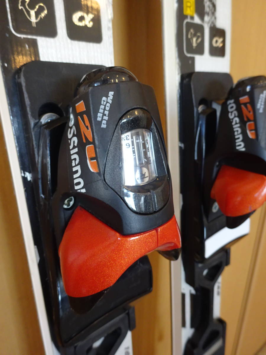 ROSSIGNOL Demo α 168 ロシニョール デモ アルファ スキー 板 USED