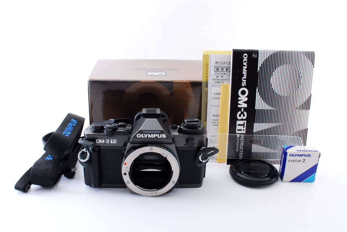 人気，本物保証 箱付き OLYMPUS オリンパス OM-SYSTEM OM-3 Ti ボディ フィルム一眼レフカメラ チタンブラック #874753(オリンパス)｜売買されたオークション情報、yahooの商品情報をアーカイブ公開 - オークファン マニュアルフォーカス