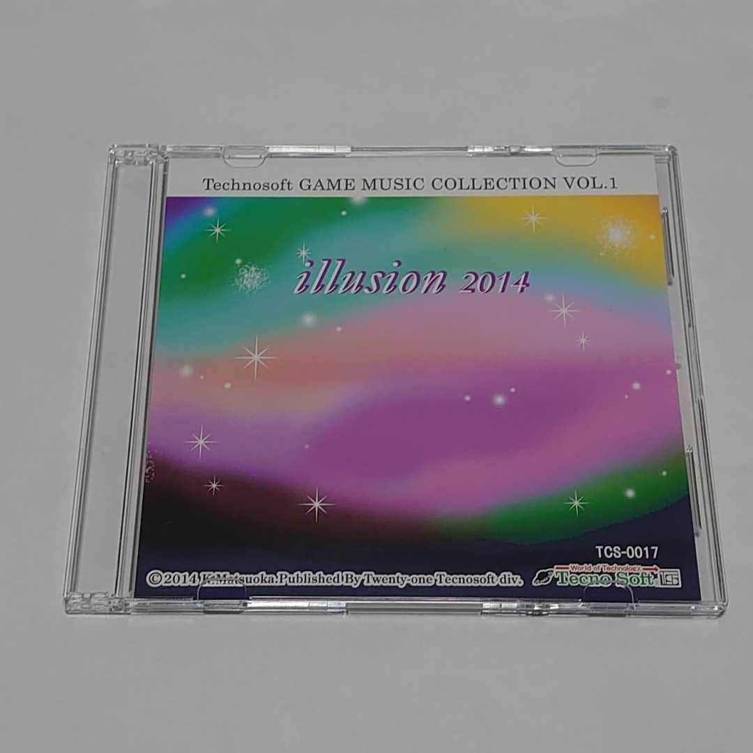 ★かなり良品★　Technosoft GAME MUSIC COLLECTION VOL.1 illusion 2014（アルバムCD1枚）送料無料　梱包丁寧　即日配送