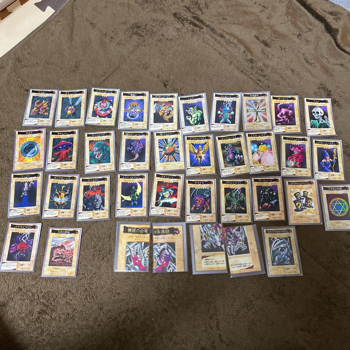 BANDAI カードダス バンダイ版 遊戯王 第一弾・第二弾 セミコンプ品