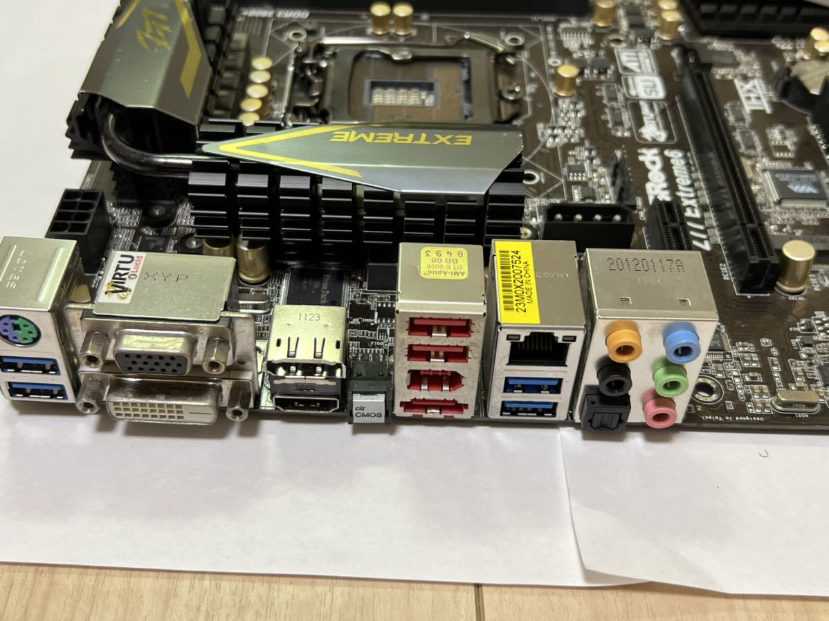 Z77 ASRock Extreme6 マザーボード | LGA1155 ZXKLXYY コンピューター