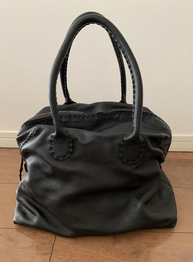 HENRY CUIR アンリークイール ボストン ハンドバッグ（Henry Cuir 