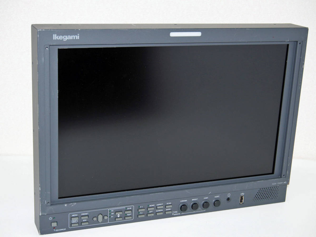 定番人気，人気セール Ikegami 17型マルチフォーマットLCDカラーモニタ HLM-1704WR 使用0時間 /現状品(プロ用、業務用)｜売買されたオークション情報、yahooの商品情報をアーカイブ公開 - オークファン プロ用、業務用
