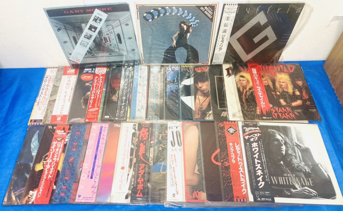 洋楽　ロック　LPレコード　6枚セット　まとめ 洋楽 レコード LP ロック まとめ - レコードまとめて59枚セット ロック